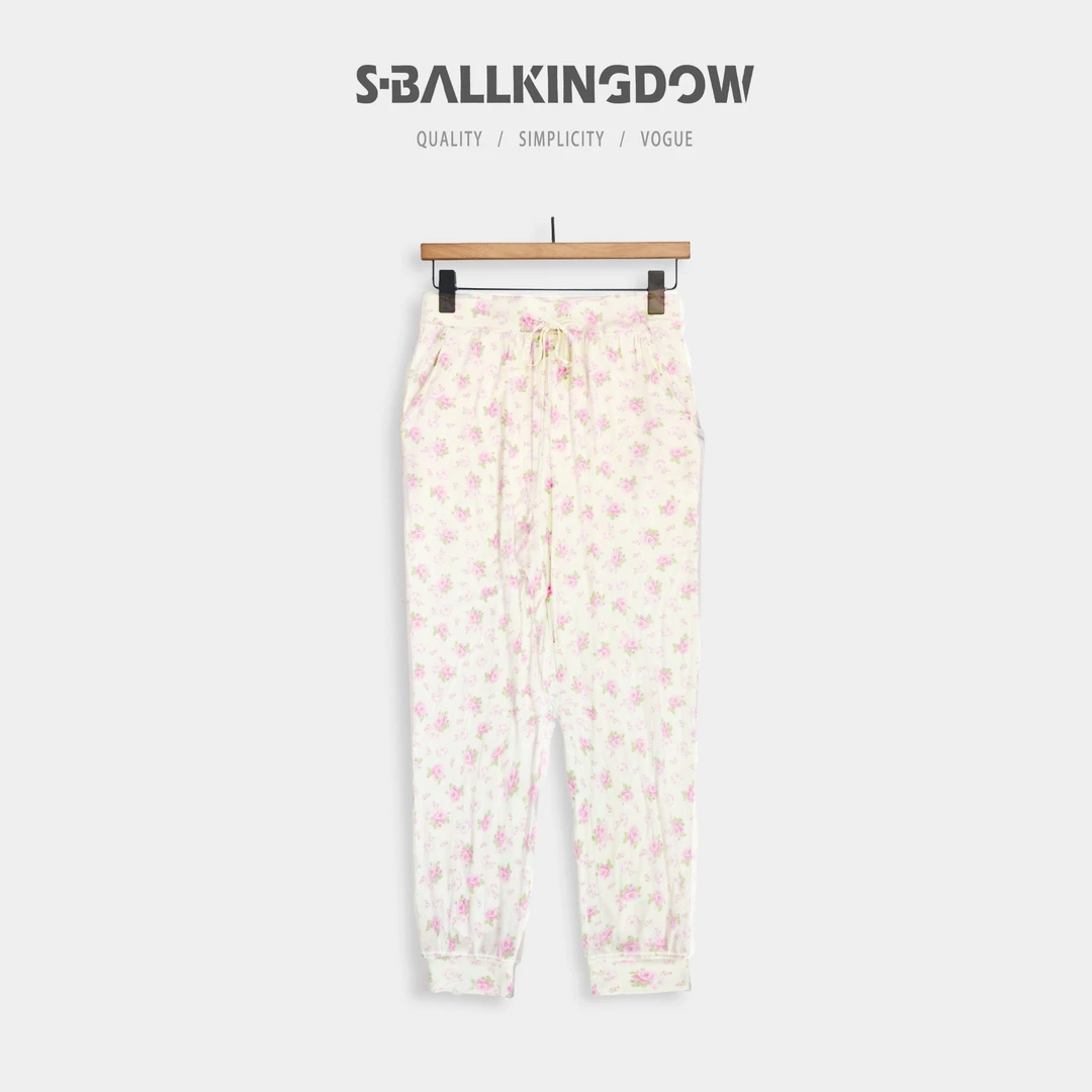 【莫代尔】高品质夏季薄款弹力女款休闲舒适透气莫代尔长裤