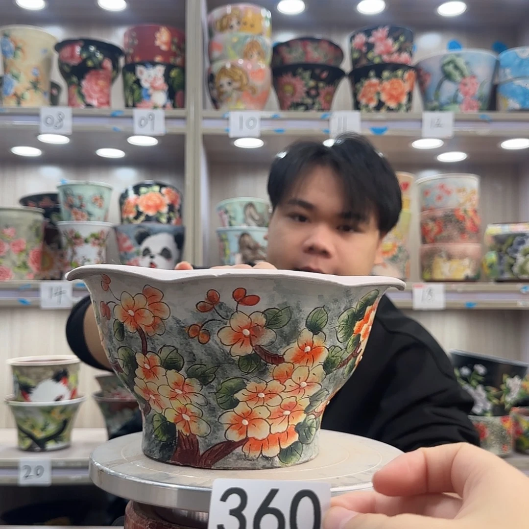 紫砂花盆瑕疵瑕疵360