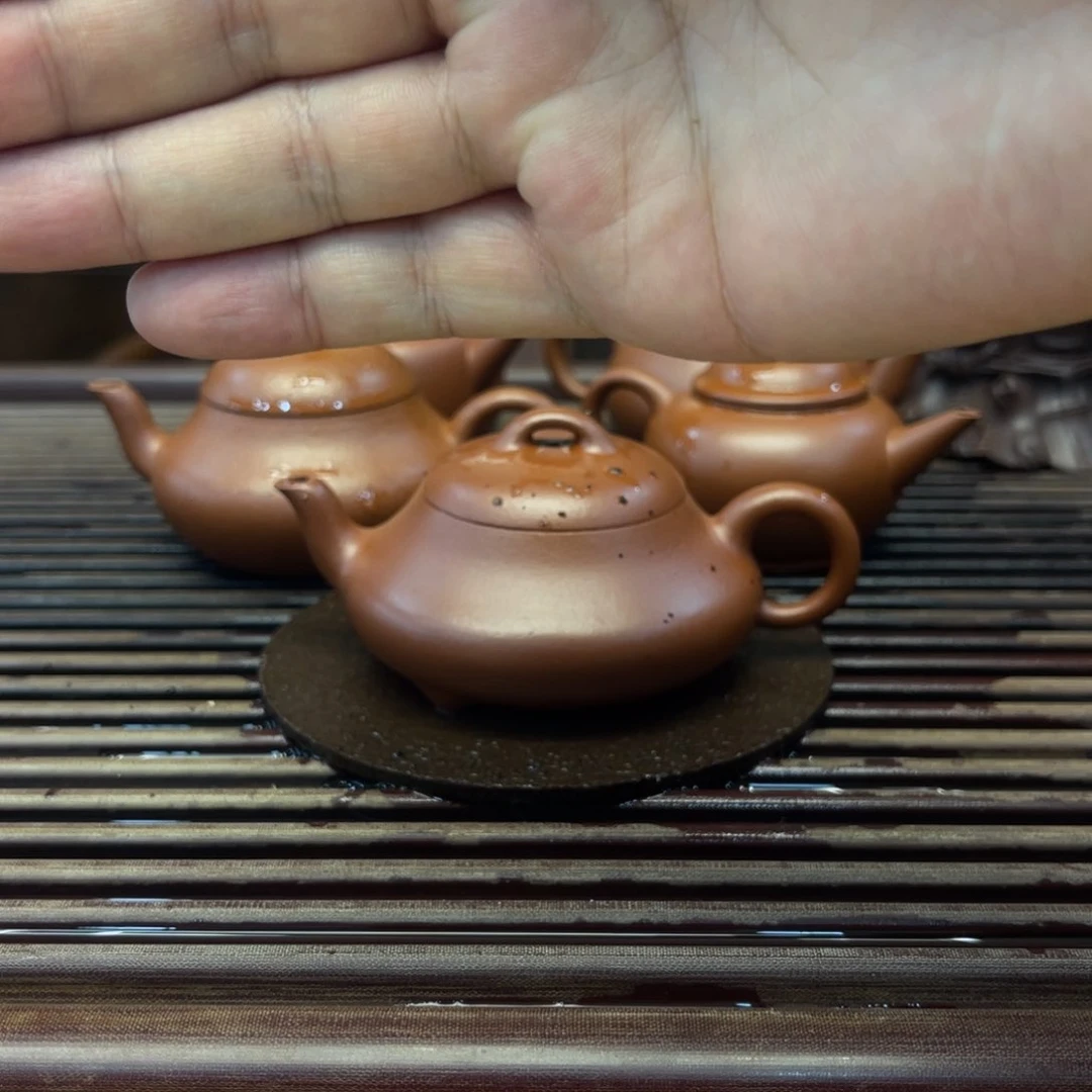 紫砂茶壶小*儿小伙儿汉棠瓢