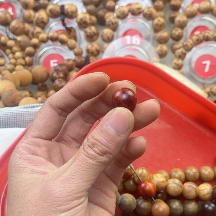 檀香紫檀（小叶紫檀）散珠画***北15小叶紫檀一个