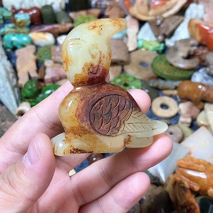 和田玉未镶嵌颈饰103