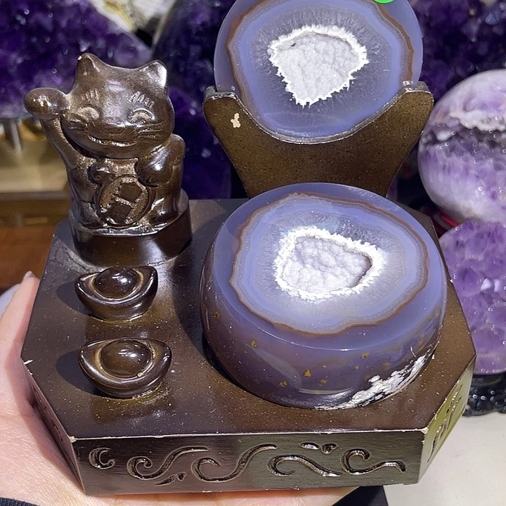 紫晶未镶嵌大型摆件（非配饰）