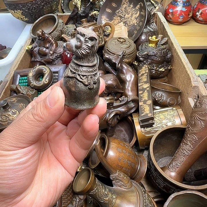 铜器办公室茶室摆件