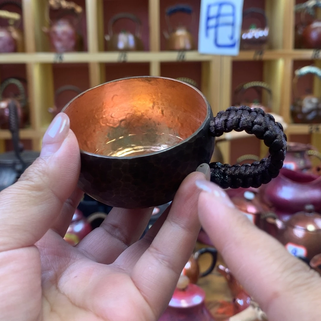 做旧60耳把主人杯