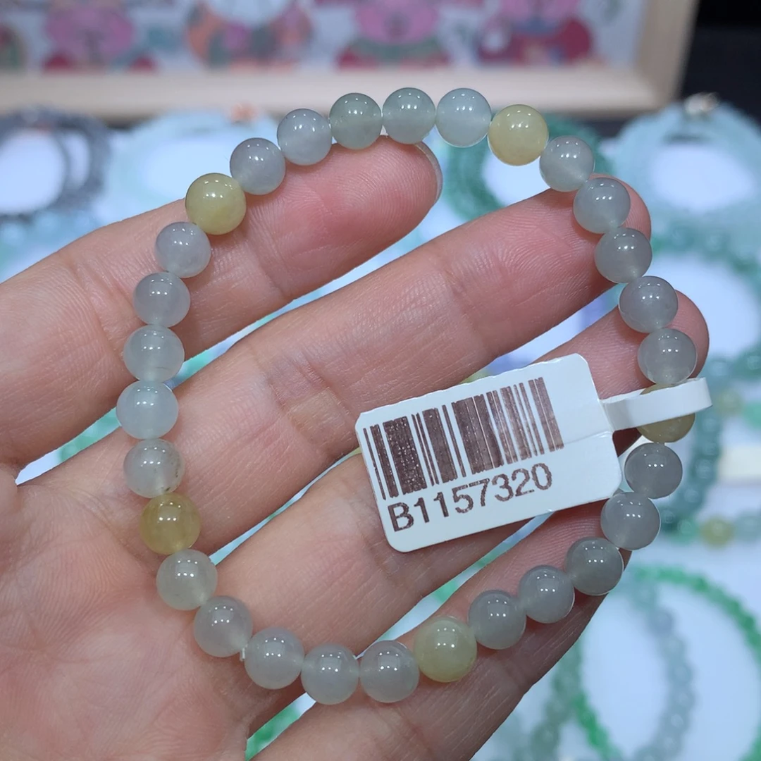 翡翠未镶嵌手链天然