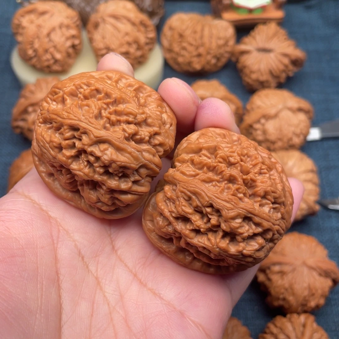 把件文玩核桃45毕业粗筋全品57克