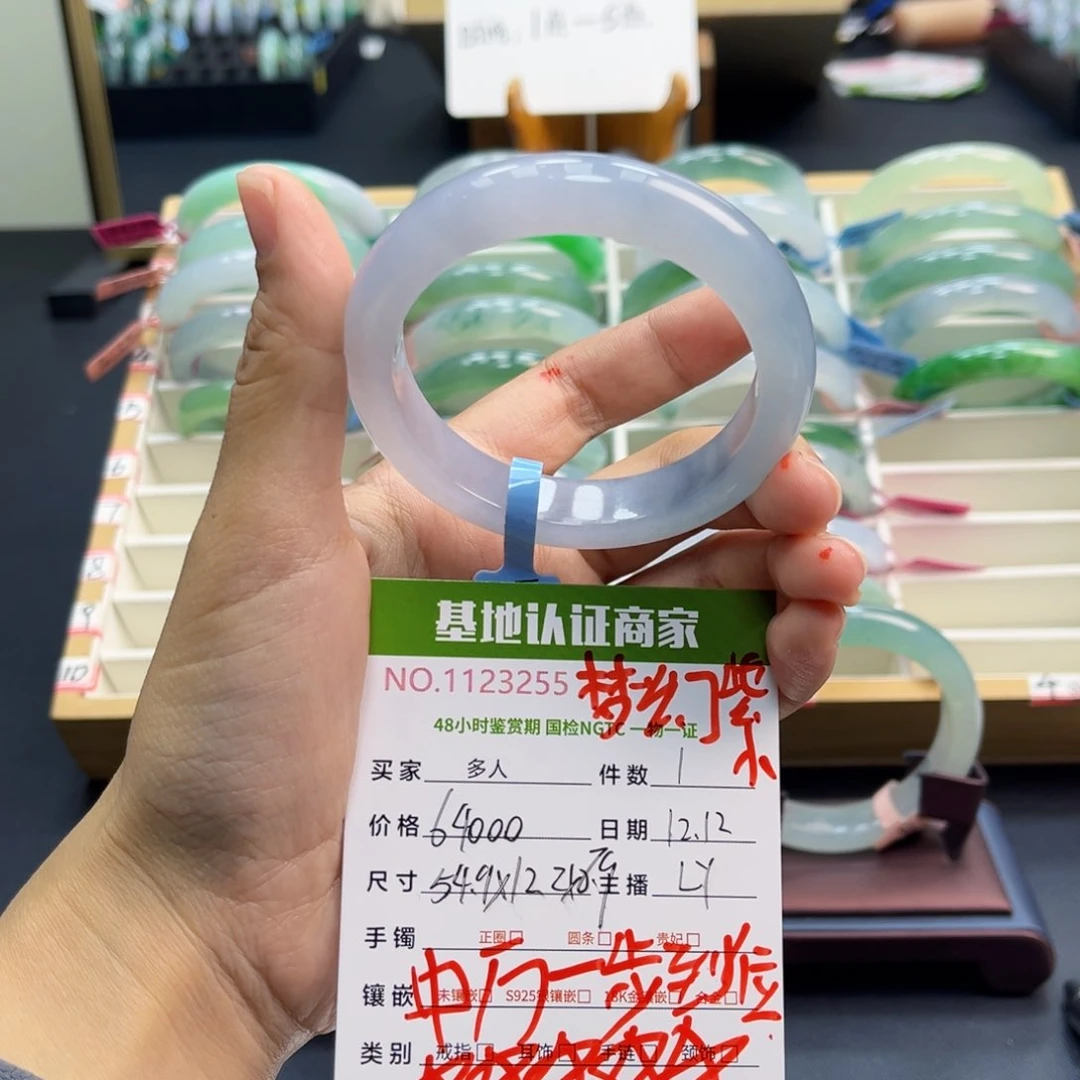 未镶嵌手镯翡翠手镯