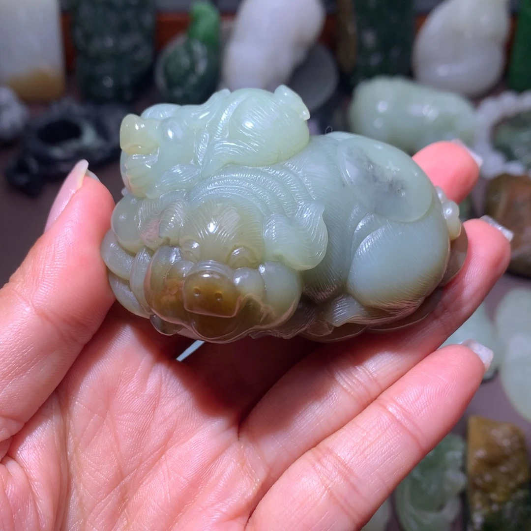 颈饰未镶嵌和田玉