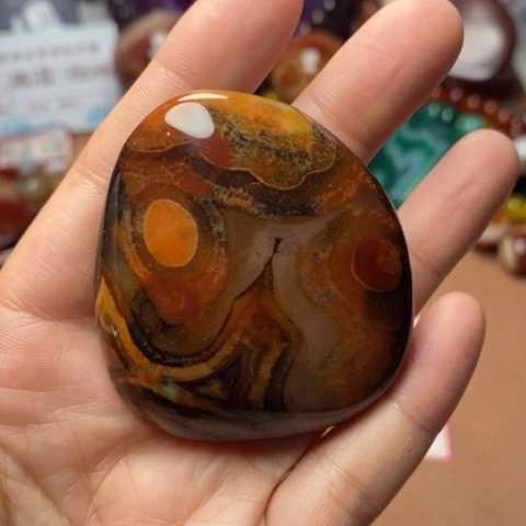 未镶嵌玛瑙/玉髓珠宝奇石