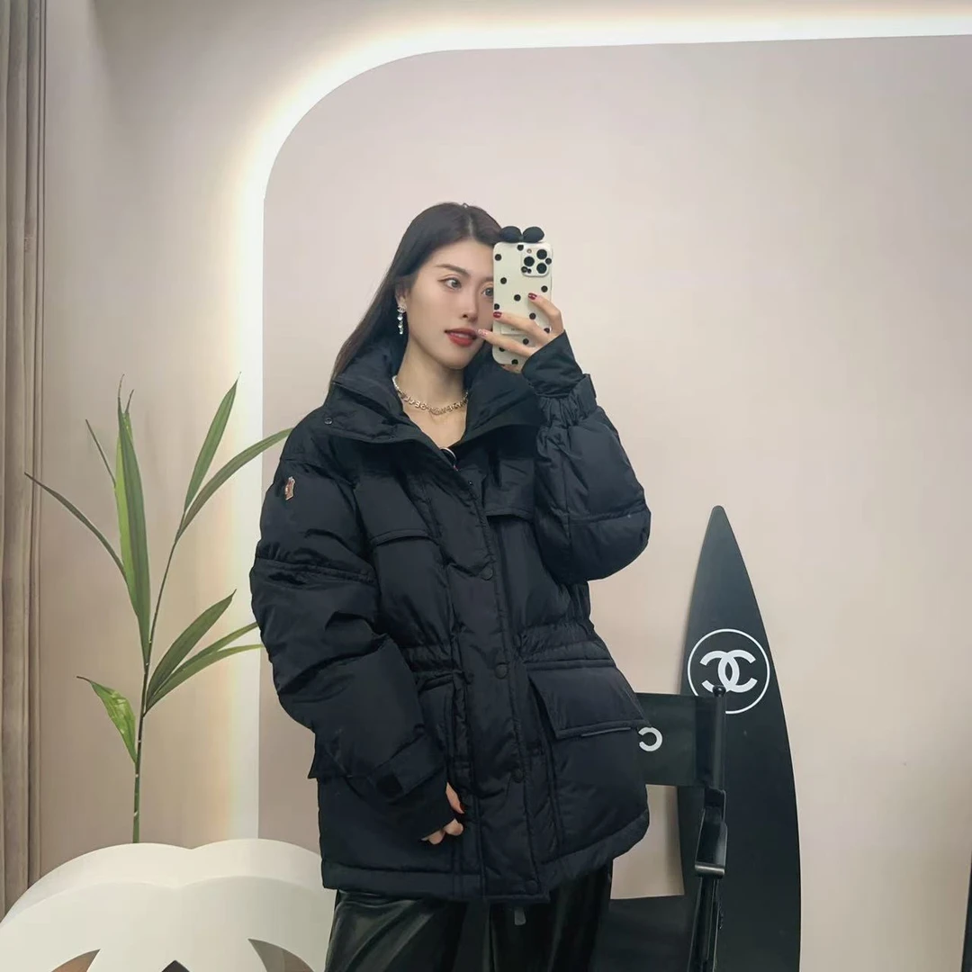 99新 MONCLER 麦殿/羽绒服藏蓝色2码/250121LJY7Z03