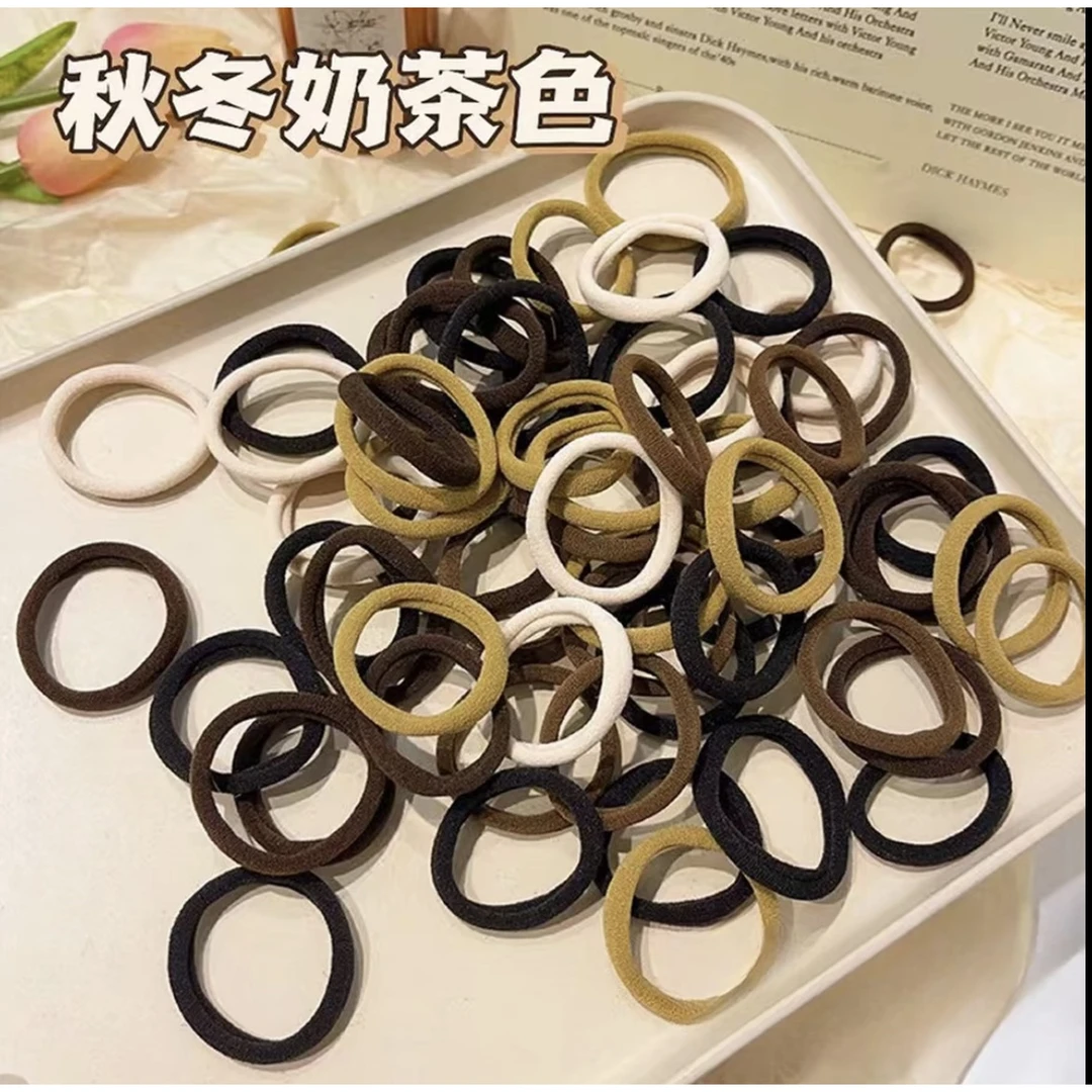 发饰高颜值气质发圈复古宫廷轻职风甜美风简约女发绳