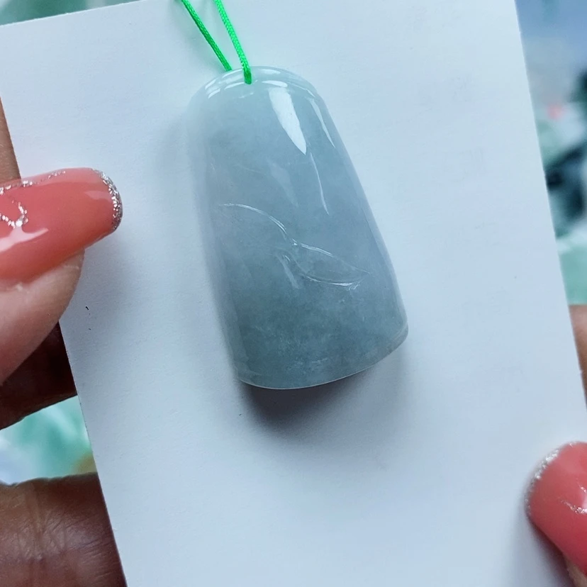 【闪购商品】翡翠颈饰未镶嵌天然翡翠A货节节高升