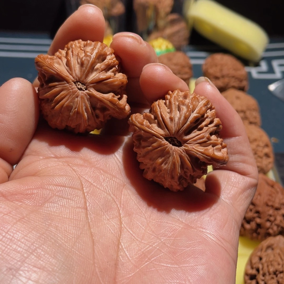 大***猫吊坠文玩核桃41全品正磨