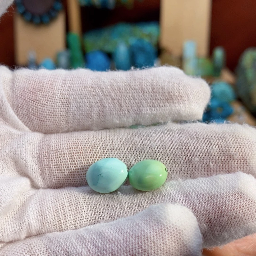 定制绿松石高瓷糖豆