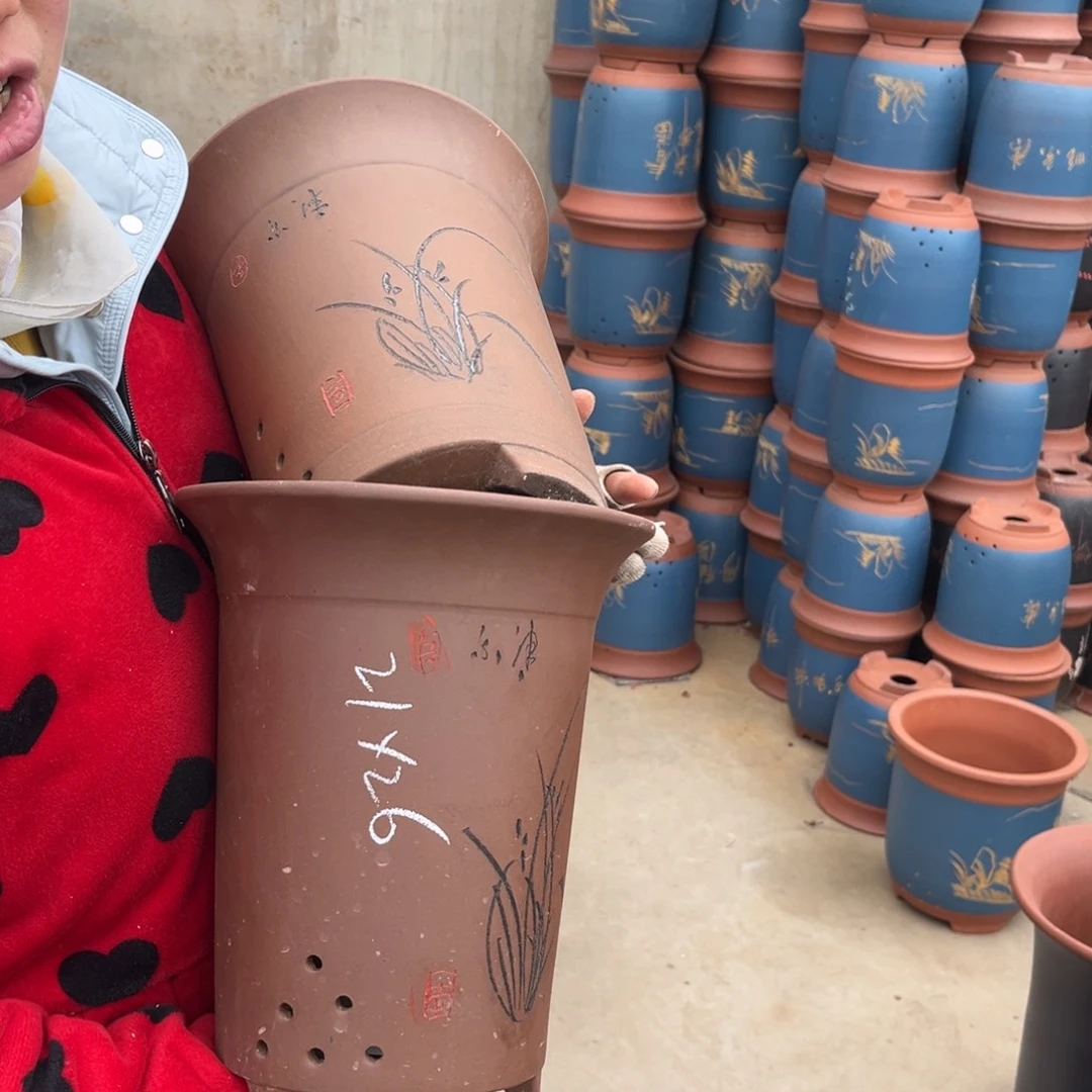 紫砂花盆紫砂花盆