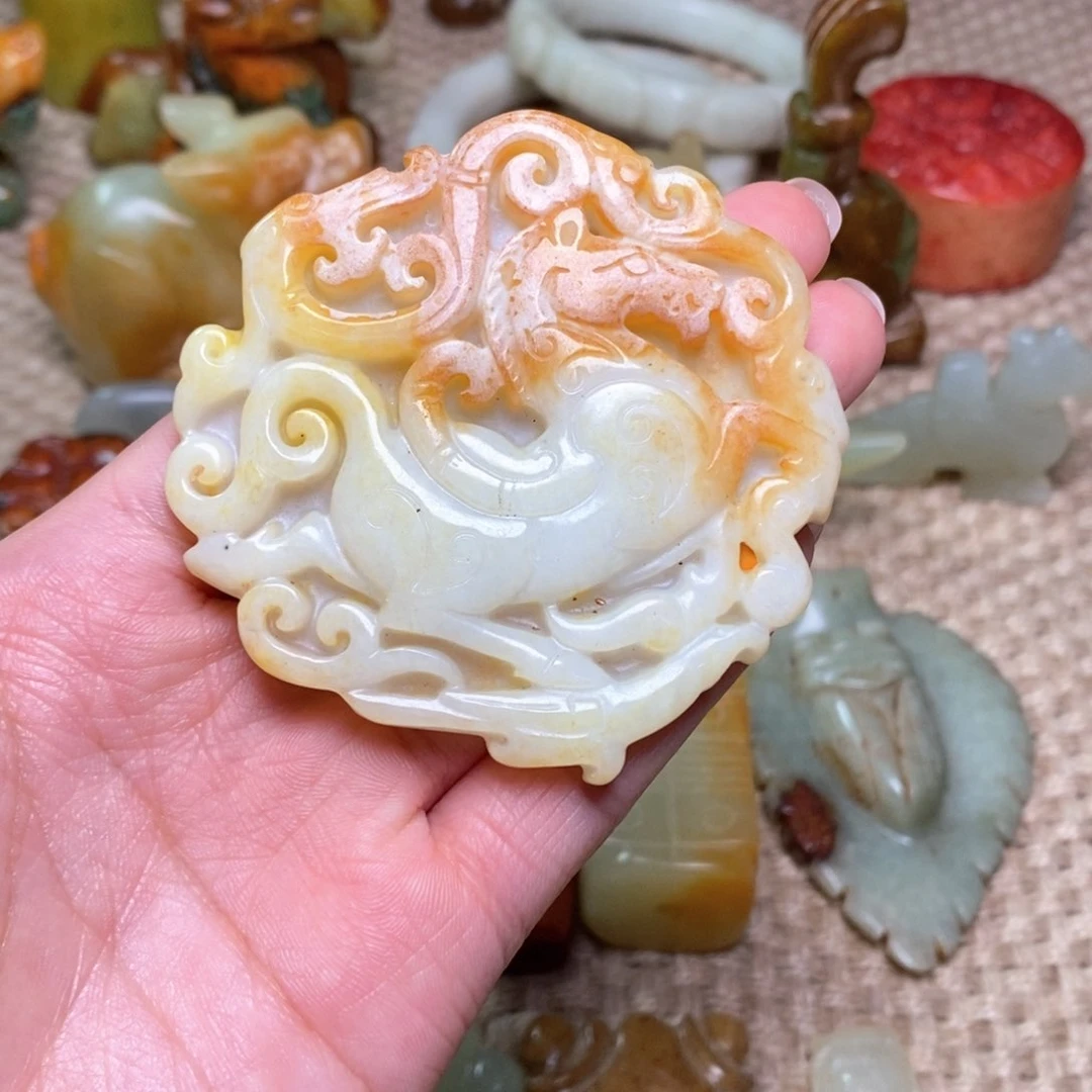 白玉菩提吊坠白玉菩提白玉菩提摆件