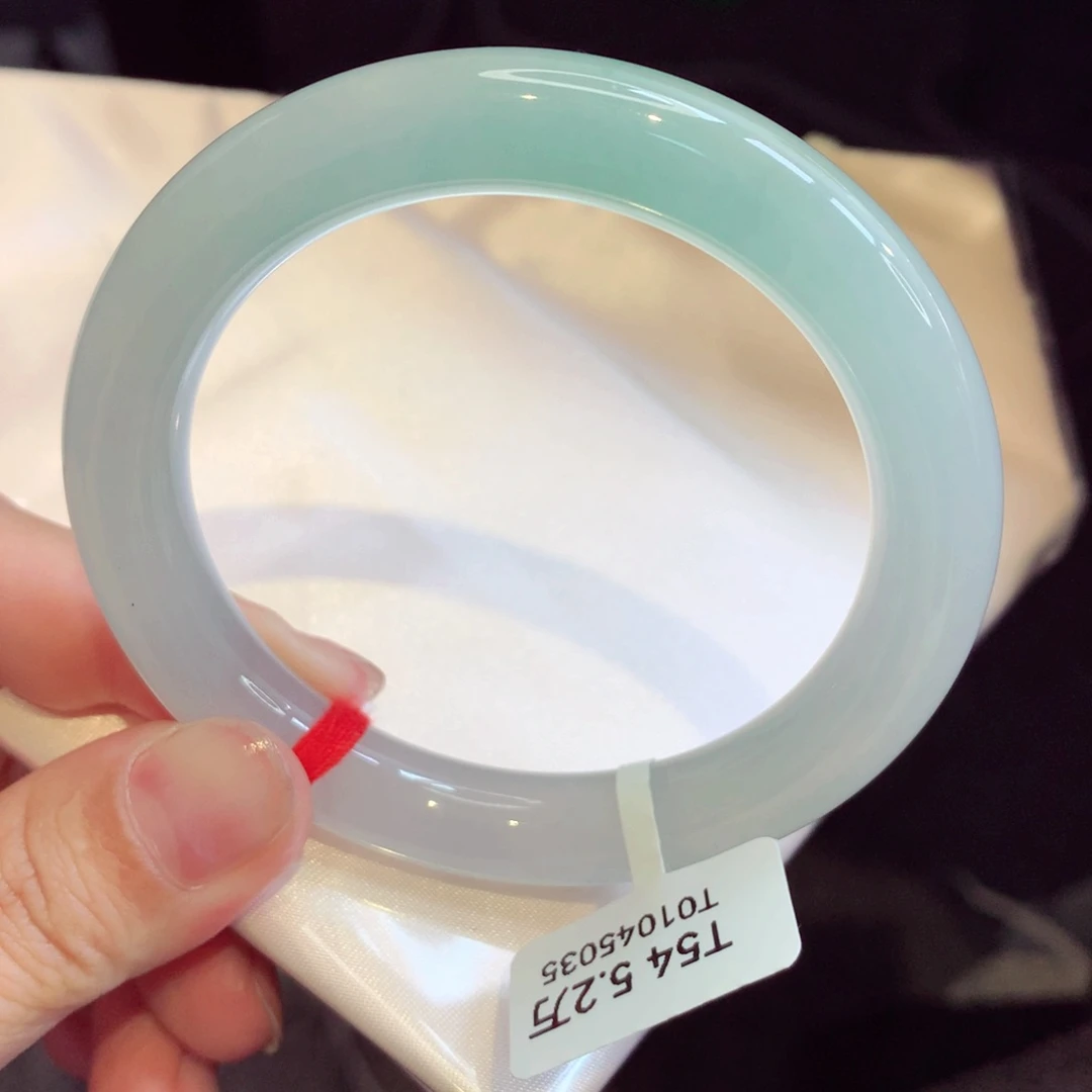 未镶嵌手镯翡翠上新冰胶条50号11