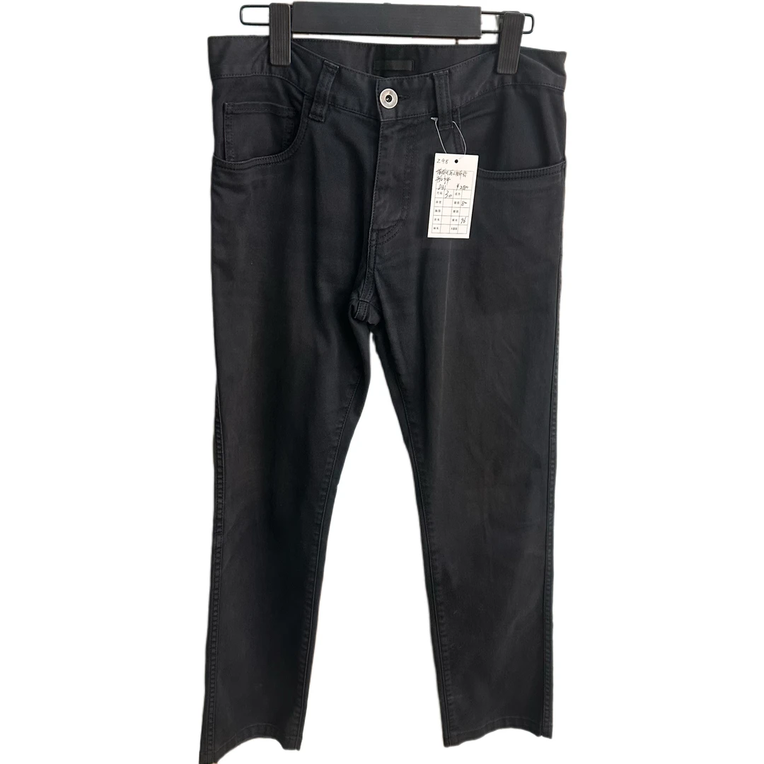 99新 Prada/普拉达 Z98普拉达后三角布标牛仔裤/30/99