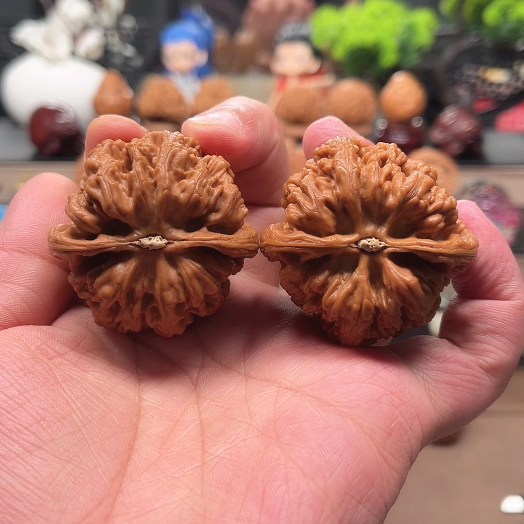 桃核把件大粗筋核桃