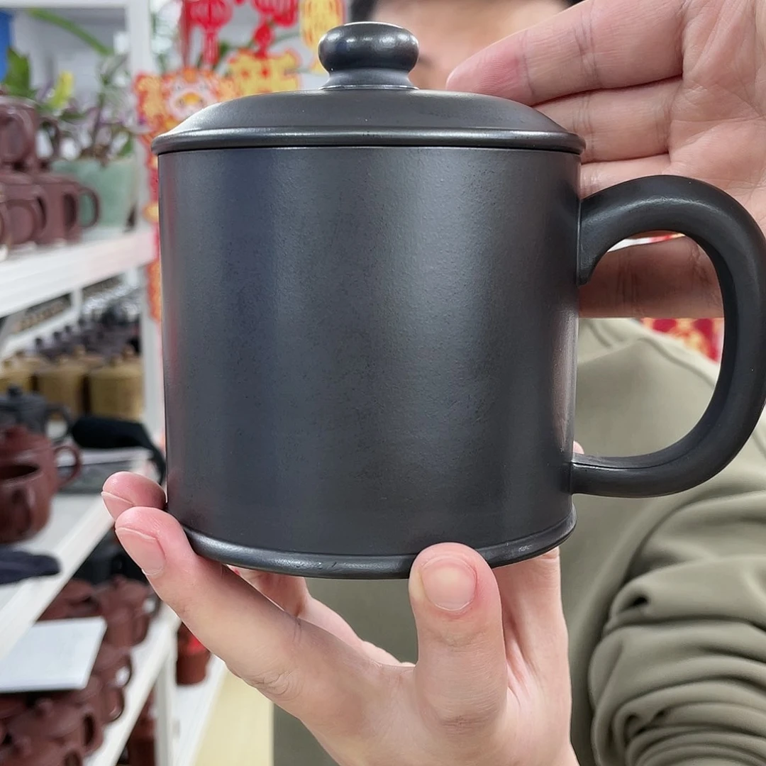 紫砂茶杯原矿紫砂