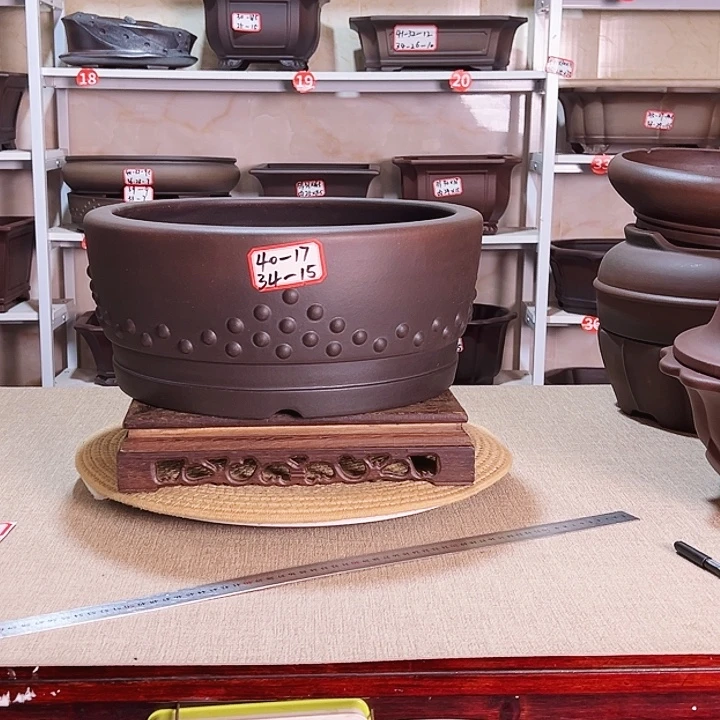 紫砂花盆紫砂花盆