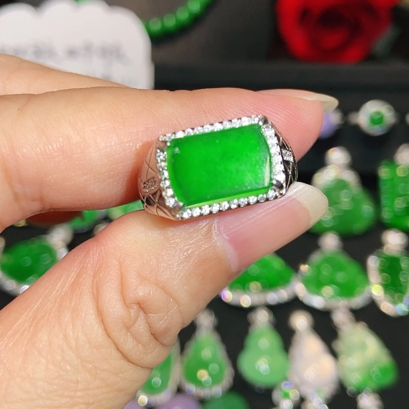 【闪购商品】未镶嵌戒指翡翠天然翡翠