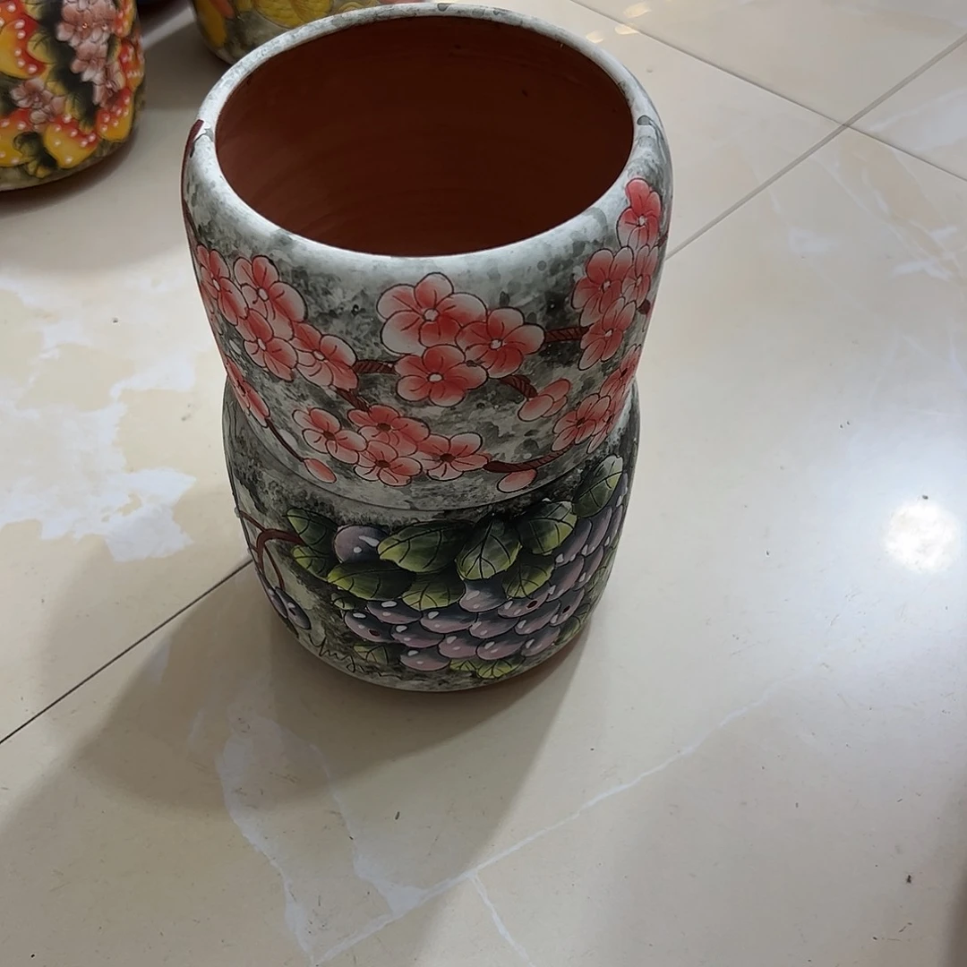 景德镇陶瓷花盆口10@*爱
