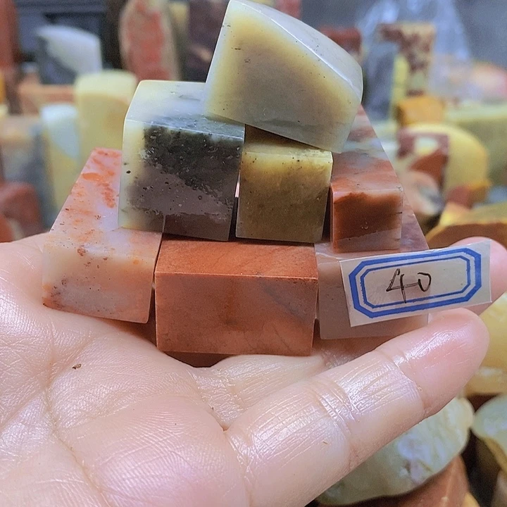 漫***呀寿山石印石天然原石