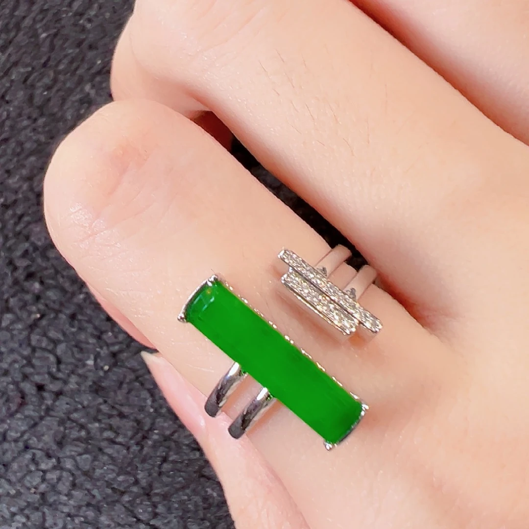 翡翠戒指18K金镶嵌【福利款】签收后24小时鉴赏期