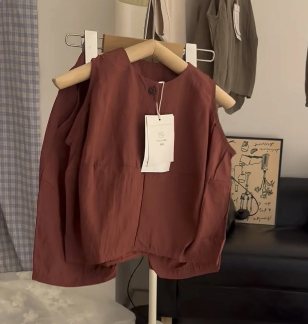 砖红色 儿童夏季套装