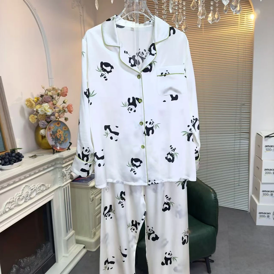 【日月禾】100%桑蚕丝重磅真丝套装T2270