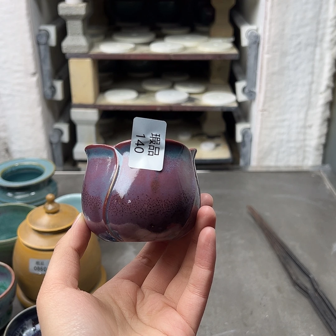 陶摆件窑口自销原矿钧瓷