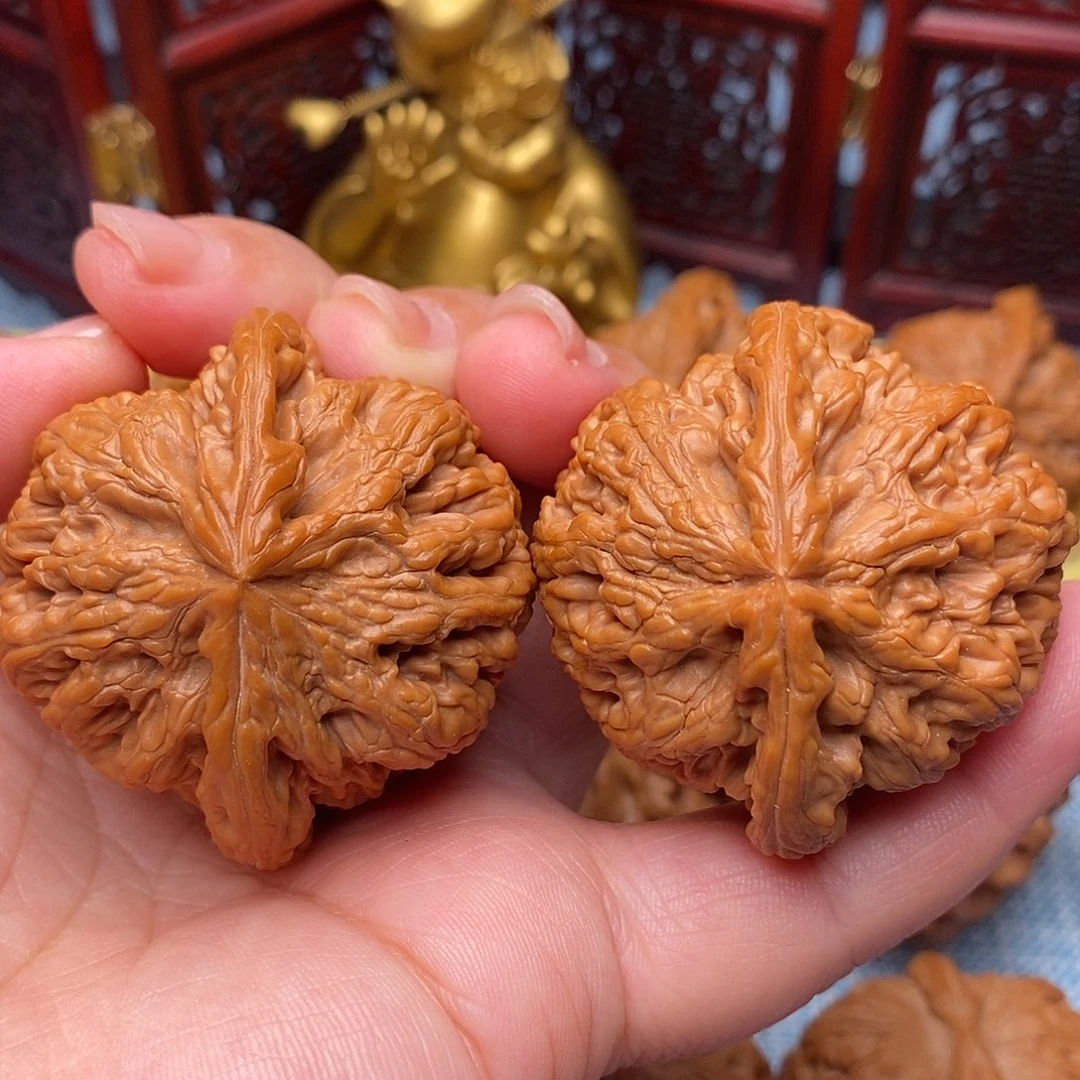 把件文玩核桃46.8全品绝配粗筋