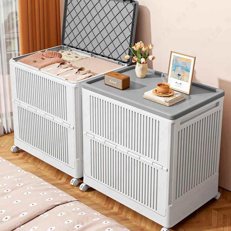 收纳箱大容量超大家用衣柜秋冬衣物衣服整理箱可折叠储物箱收纳盒