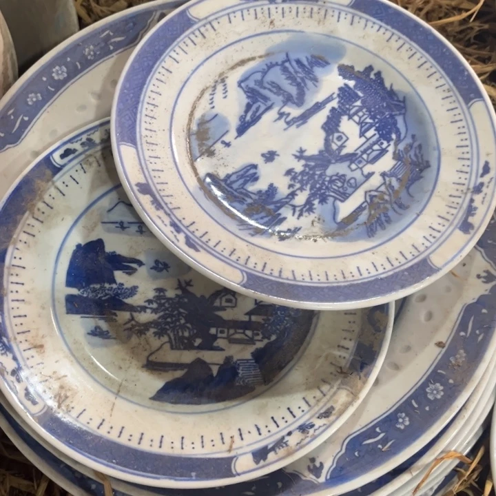 瓷片景德镇陶瓷两个