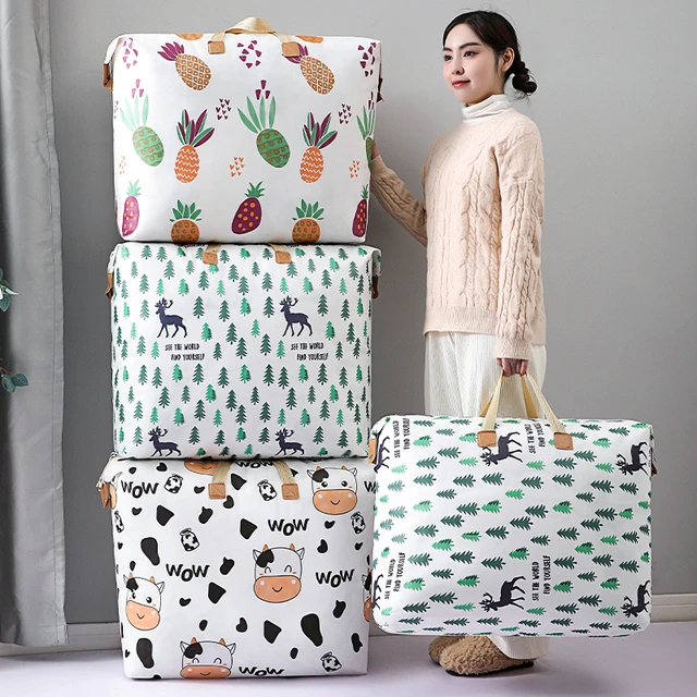 学校装被子收纳袋子衣物整理大号家用大容量棉被搬家行李打包袋