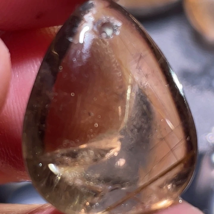 相***月颈饰未镶嵌发晶钛