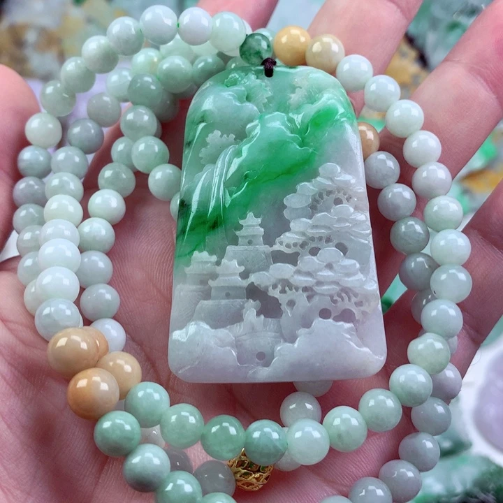 吊坠(不含链)未镶嵌翡翠