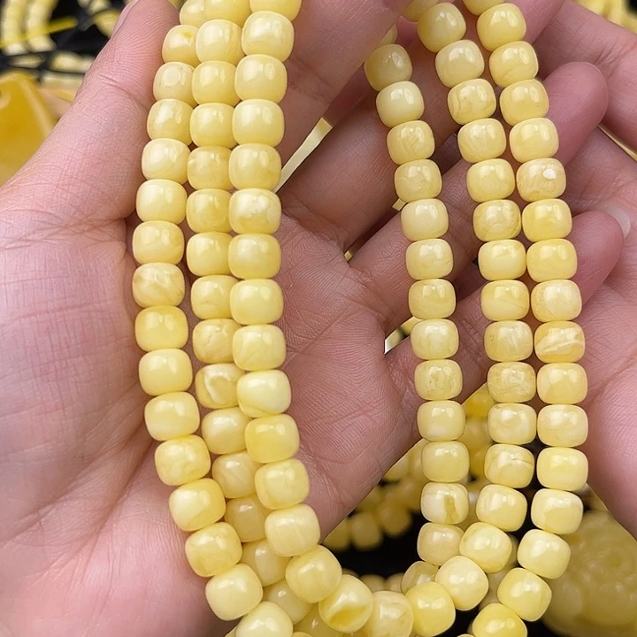琥珀未镶嵌颈饰琥珀，