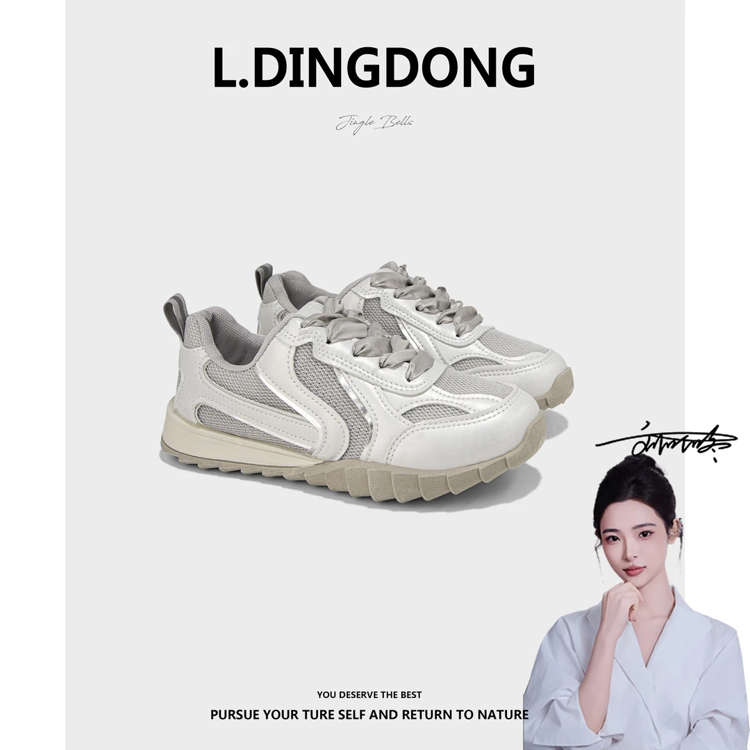 新款时尚透气德训鞋网鞋时尚休闲鞋秋季运动百搭小板鞋轻便潮流
