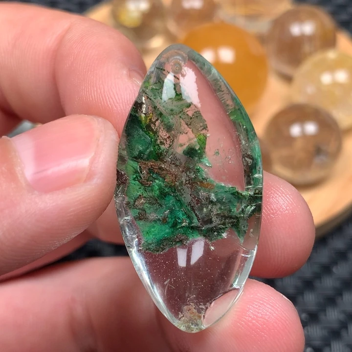 相***月未镶嵌水晶吊坠(不含链)