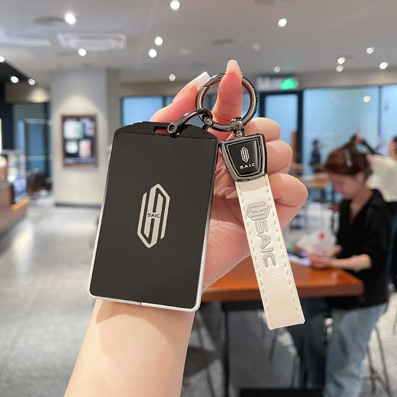 适用2025款尚界H5钥匙套25新款尚界h5增程纯电版卡片金属车包扣壳