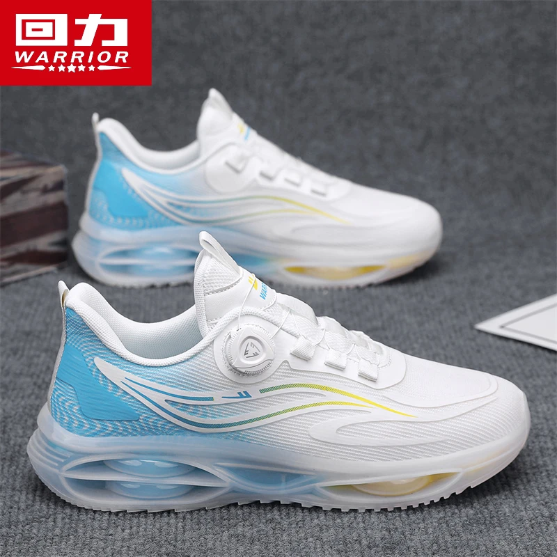 回力新款气垫减震男款跑鞋夏季透气网面防臭运动鞋男款时尚休闲鞋
