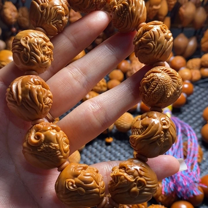 吊坠橄榄核生肖恶僧