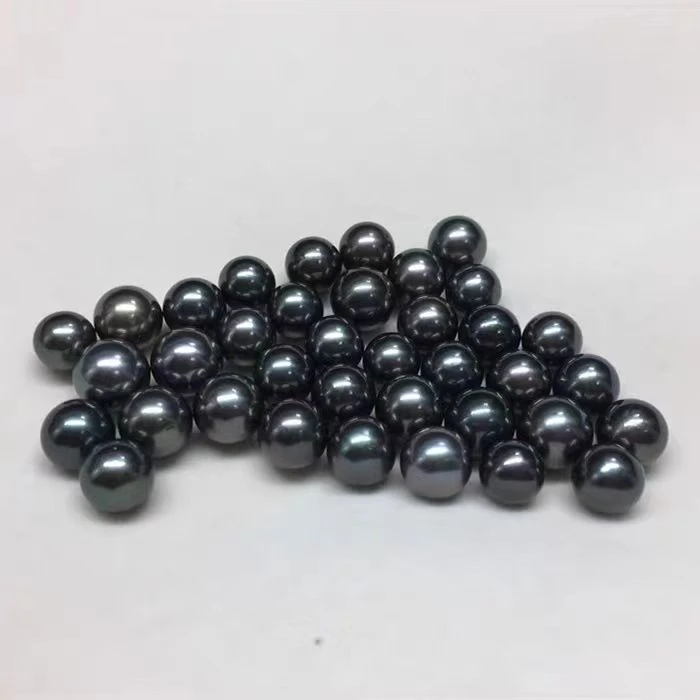 【珍言珠宝】海水大溪地裸珠定制各种款式不退换