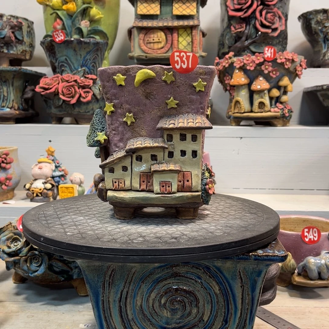 陶瓷福利537 陶然花盆