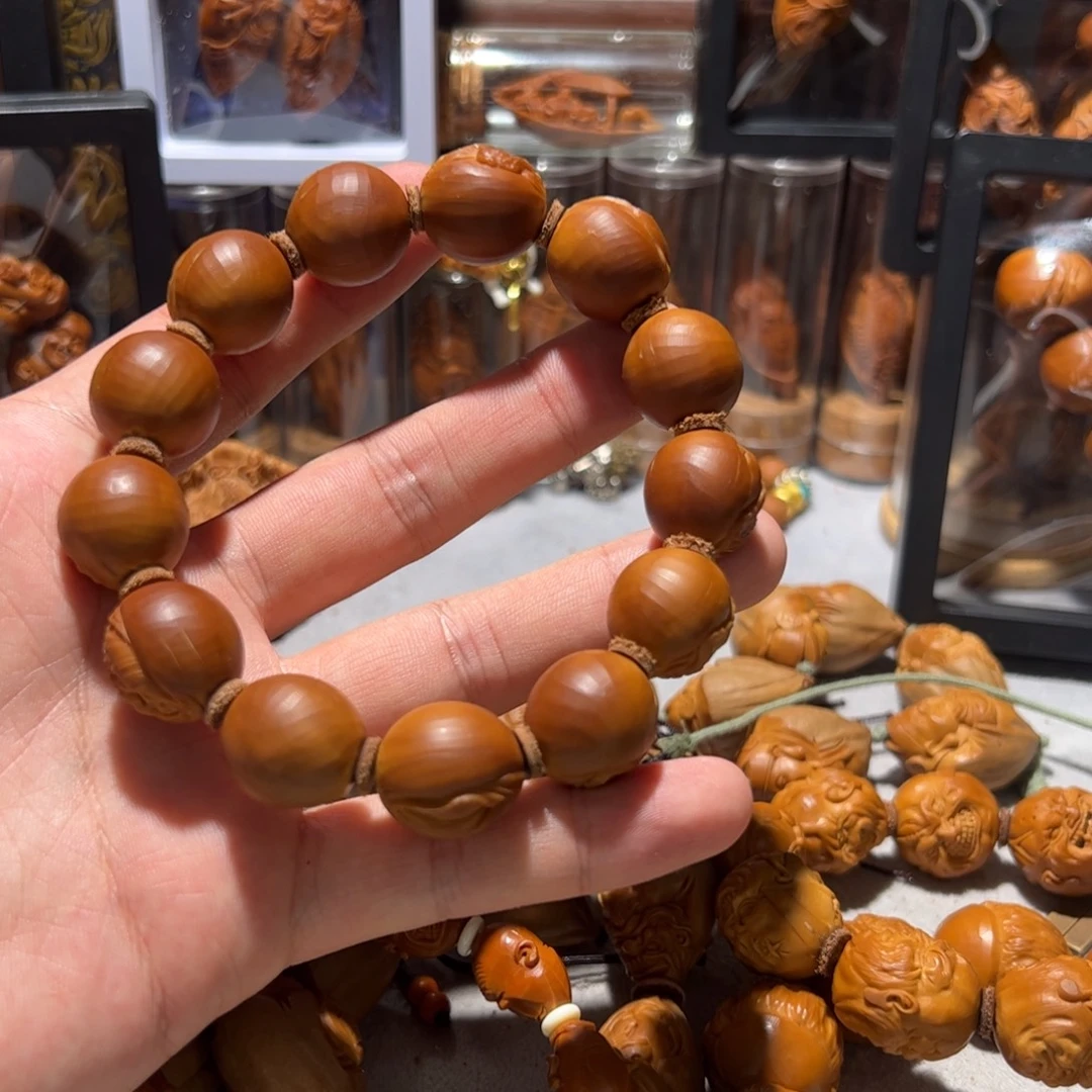 皱***孩橄榄核手串/手链手工生命之源