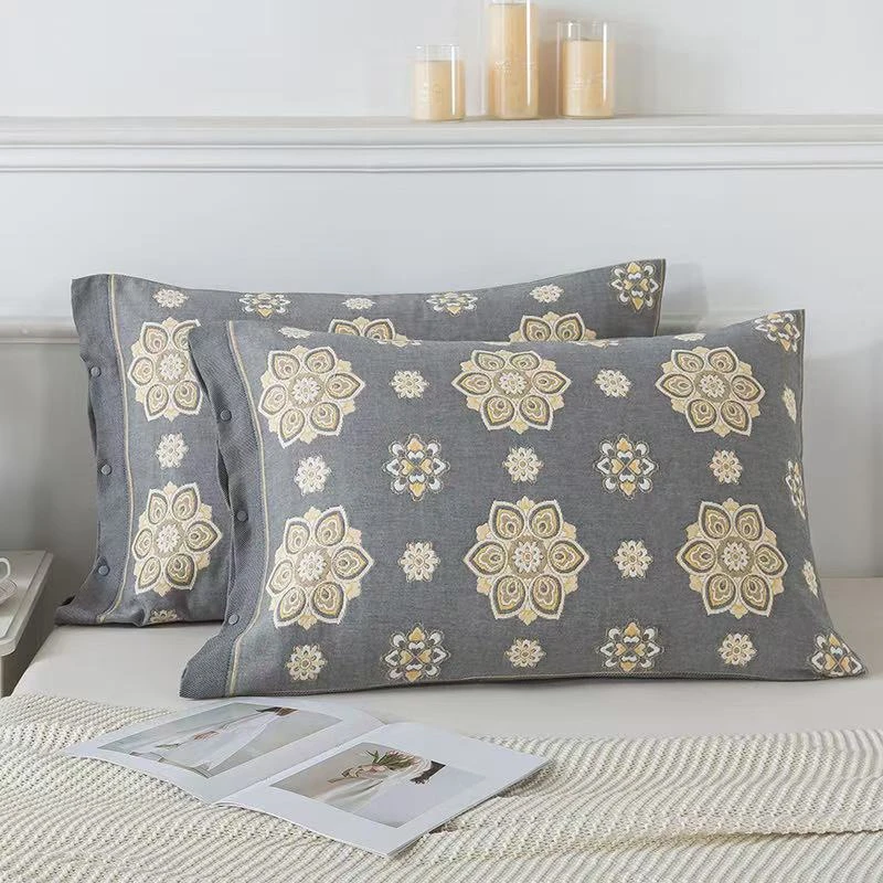 【太阳花】灰色枕套 50*80