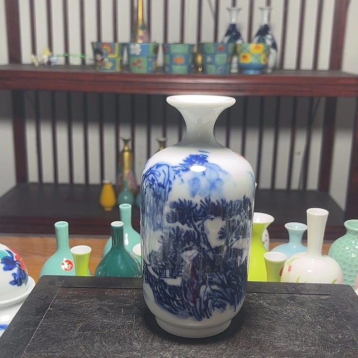 摆件陶景德镇陶瓷14.5