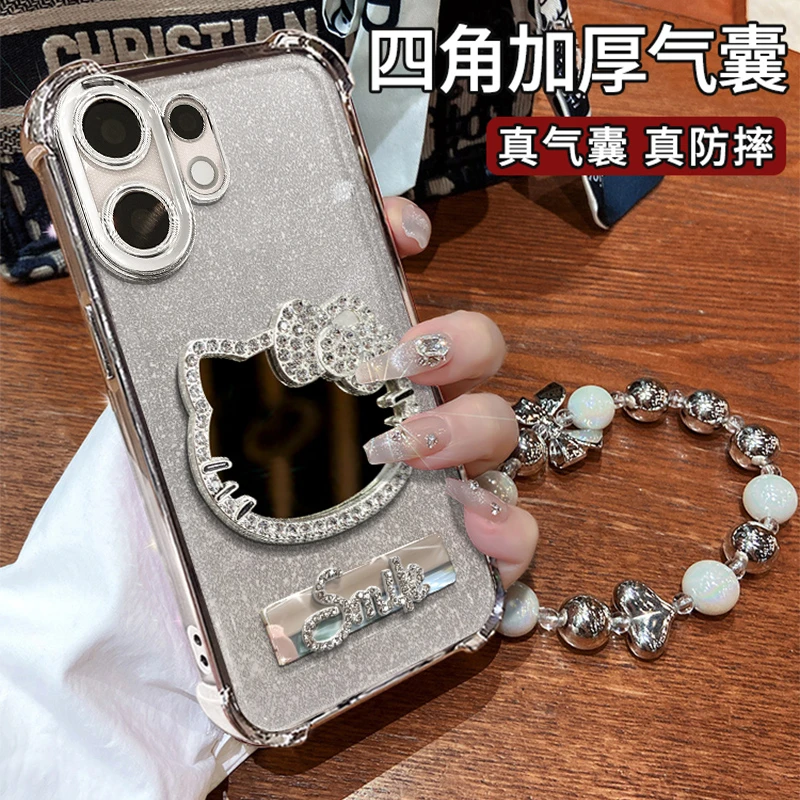 适用VIVOS30手机壳Promini防摔S20实用配件Pro高级S19凯蒂镜子